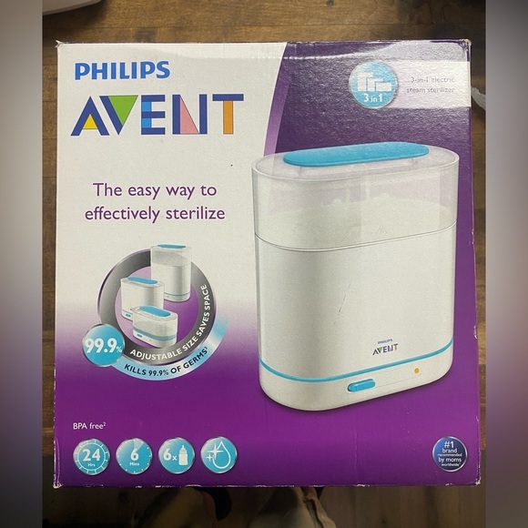 Philips Avent 3-in-1 Electric Steam Sterilizer - Picture 1 of 2